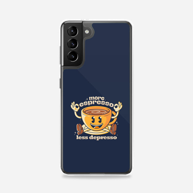 More Espresso-samsung snap phone case-Douglasstencil