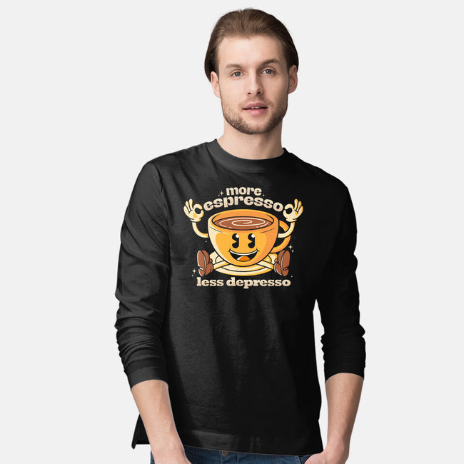 More Espresso-mens long sleeved tee-Douglasstencil
