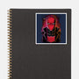 Red Hood Glitch-none glossy sticker-danielmorris1993