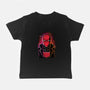 Red Hood Glitch-baby basic tee-danielmorris1993