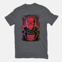 Red Hood Glitch-womens basic tee-danielmorris1993