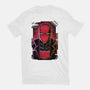 Red Hood Glitch-mens heavyweight tee-danielmorris1993