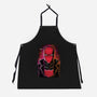 Red Hood Glitch-unisex kitchen apron-danielmorris1993