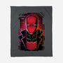 Red Hood Glitch-none fleece blanket-danielmorris1993