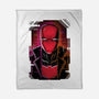 Red Hood Glitch-none fleece blanket-danielmorris1993