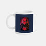 Red Hood Glitch-none mug drinkware-danielmorris1993