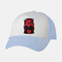 Red Hood Glitch-unisex trucker hat-danielmorris1993