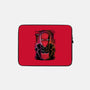 Red Hood Glitch-none zippered laptop sleeve-danielmorris1993