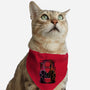 Red Hood Glitch-cat adjustable pet collar-danielmorris1993
