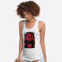 Red Hood Glitch-womens racerback tank-danielmorris1993