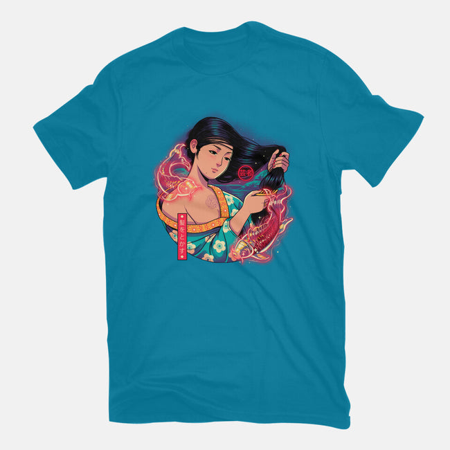 Geisha Beauty-unisex basic tee-Bruno Mota