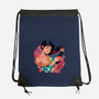 Geisha Beauty-none drawstring bag-Bruno Mota