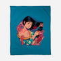 Geisha Beauty-none fleece blanket-Bruno Mota