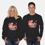 Geisha Beauty-unisex crew neck sweatshirt-Bruno Mota