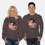 Geisha Beauty-unisex crew neck sweatshirt-Bruno Mota
