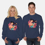 Geisha Beauty-unisex crew neck sweatshirt-Bruno Mota