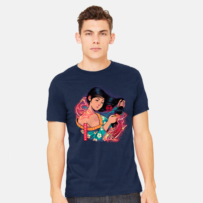Geisha Beauty-mens heavyweight tee-Bruno Mota