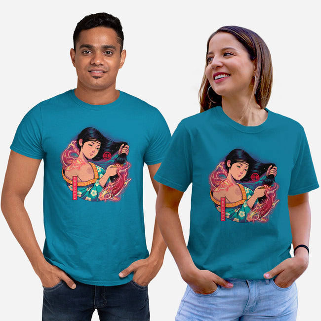 Geisha Beauty-unisex basic tee-Bruno Mota