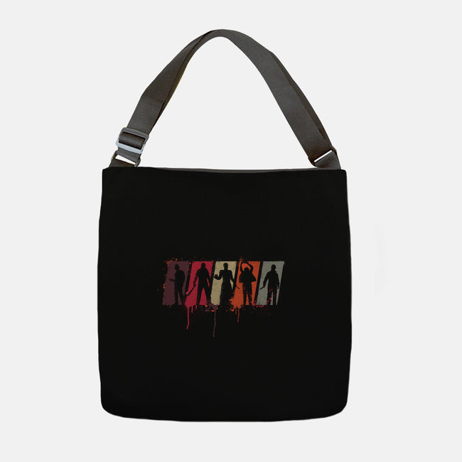 Horror Souls-none adjustable tote bag-rocketman_art