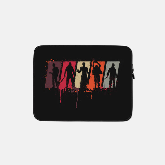 Horror Souls-none zippered laptop sleeve-rocketman_art