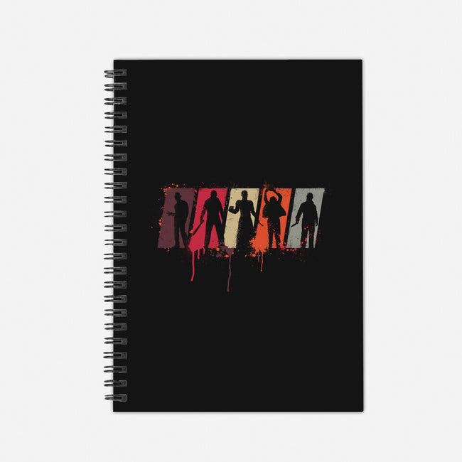 Horror Souls-none dot grid notebook-rocketman_art