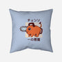 Cute Devil Dog-none removable cover throw pillow-Alundrart