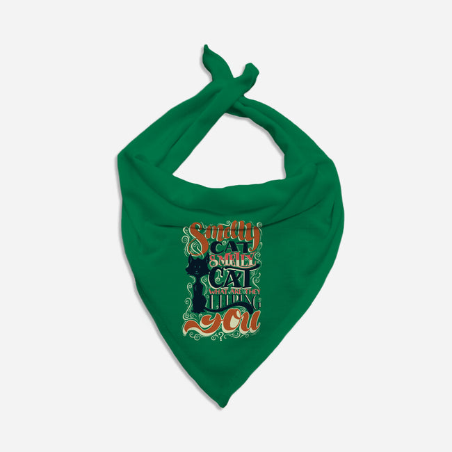 Smelly Cat-dog bandana pet collar-Studio Moontat