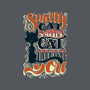 Smelly Cat-none polyester shower curtain-Studio Moontat