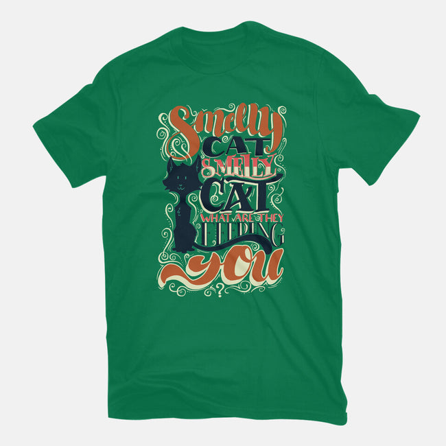 Smelly Cat-unisex basic tee-Studio Moontat