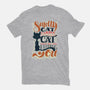 Smelly Cat-womens fitted tee-Studio Moontat