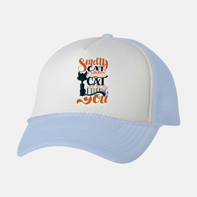 Smelly Cat-unisex trucker hat-Studio Moontat