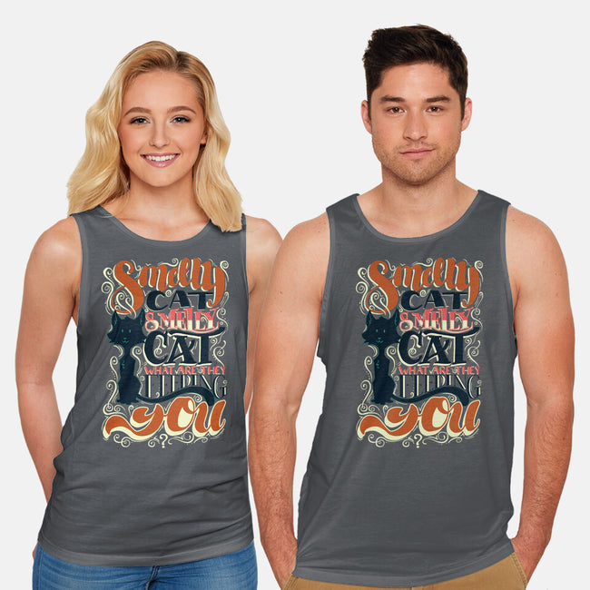 Smelly Cat-unisex basic tank-Studio Moontat