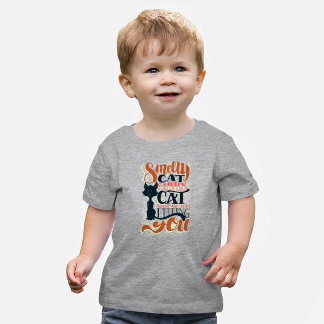 Smelly Cat-baby basic tee-Studio Moontat