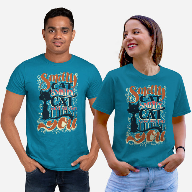 Smelly Cat-unisex basic tee-Studio Moontat