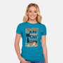 Smelly Cat-womens fitted tee-Studio Moontat