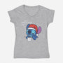 Is It Christmas Yet-womens v-neck tee-turborat14