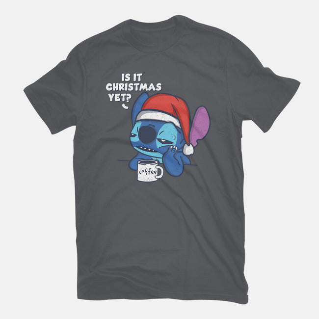 Is It Christmas Yet-unisex basic tee-turborat14