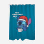 Is It Christmas Yet-none polyester shower curtain-turborat14