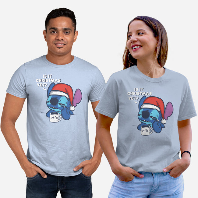 Is It Christmas Yet-unisex basic tee-turborat14