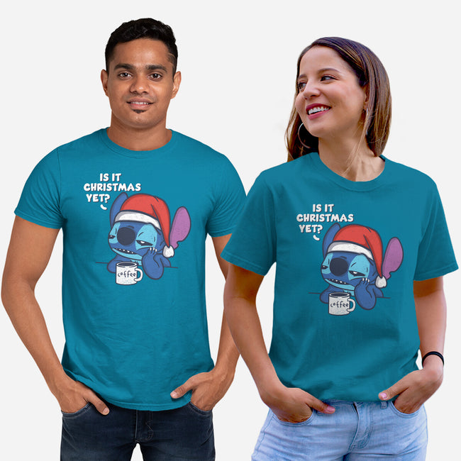 Is It Christmas Yet-unisex basic tee-turborat14