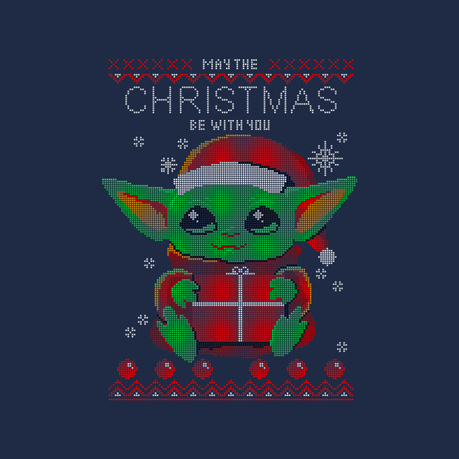 May The Christmas Be With You-womens basic tee-erion_designs