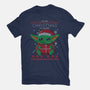 May The Christmas Be With You-womens basic tee-erion_designs
