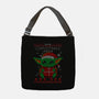 May The Christmas Be With You-none adjustable tote bag-erion_designs