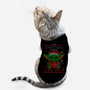 May The Christmas Be With You-cat basic pet tank-erion_designs