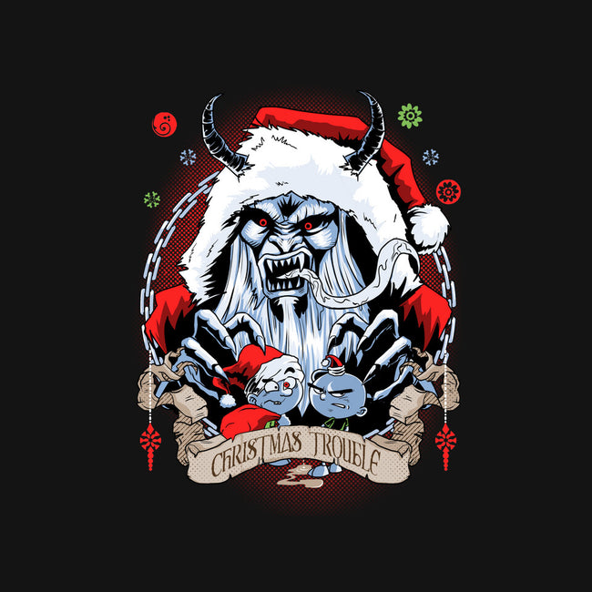 Christmas Trouble-unisex baseball tee-Diego Oliver