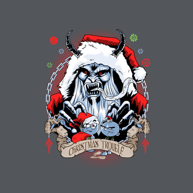 Christmas Trouble-unisex crew neck sweatshirt-Diego Oliver