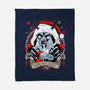 Christmas Trouble-none fleece blanket-Diego Oliver