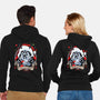 Christmas Trouble-unisex zip-up sweatshirt-Diego Oliver