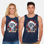 Christmas Trouble-unisex basic tank-Diego Oliver