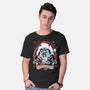 Christmas Trouble-mens basic tee-Diego Oliver